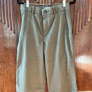 SPANXsupersmooth™ Stretch Twill Cropped Wide Leg Pant in Cypress